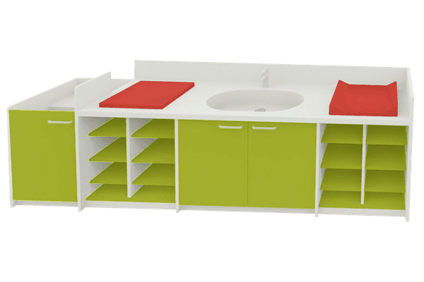 Réalisation meuble à langer sur mesure
