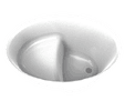 Vasque double niveau